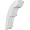 Ekena Millwork 3-in. W x 6-in. D x 10-in. H Ozark Architectural Grade PVC Knee Brace BRCP03X06X10OZK - alternate 1